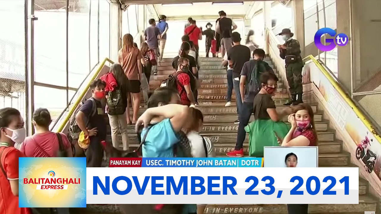 Balitanghali Express: November 23, 2021 [HD]