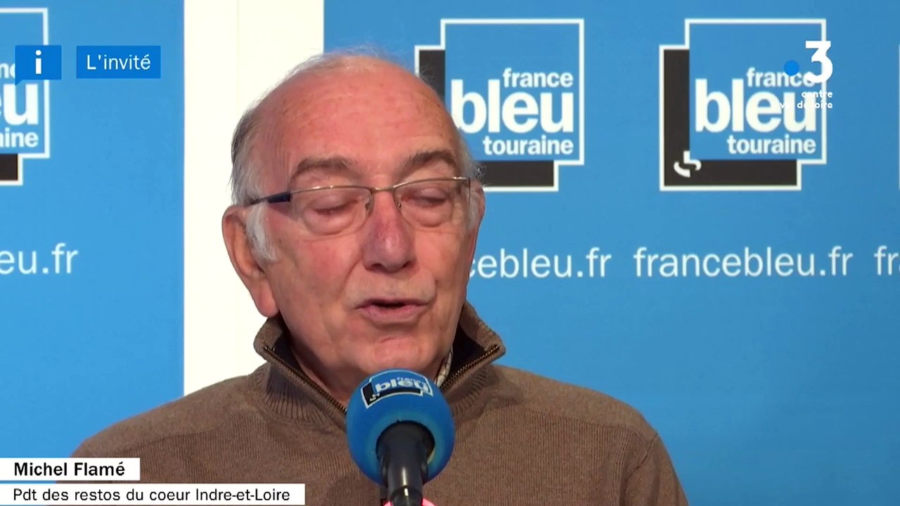 L'invité du 6/9 est Michel Flamé : Pdt des Restos du Coeur d'Indre et Loire