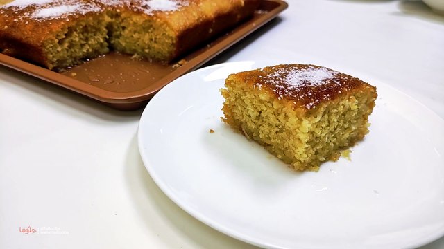 طريقة عمل البسبوسة بجوز الهند