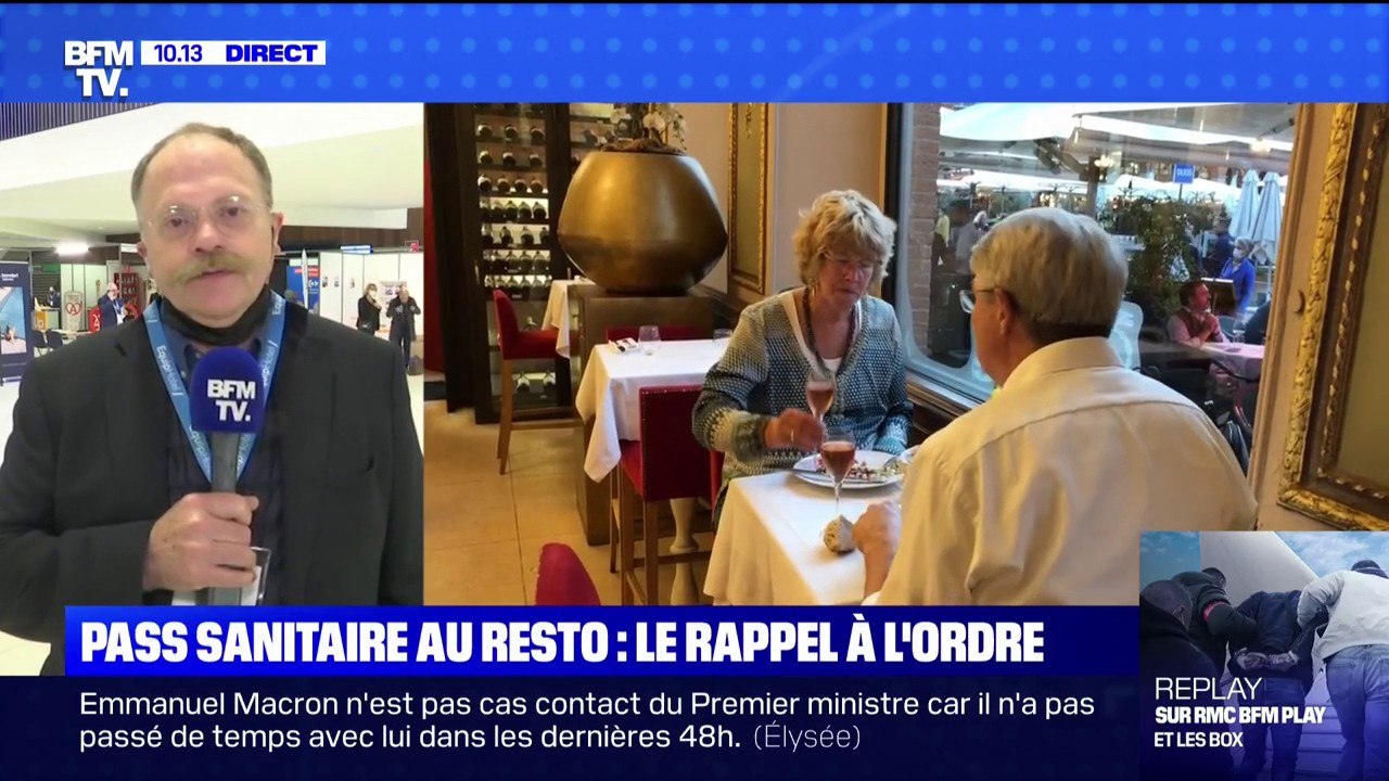 Le vice-président de l'Umih appelle les restaurateurs à "redoubler" de vigilance pour éviter la fermeture