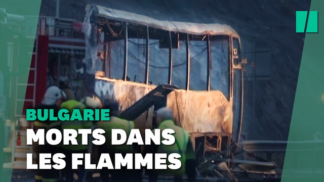 Les images après le terrible accident de car qui fait au moins 45 morts en Bulgarie