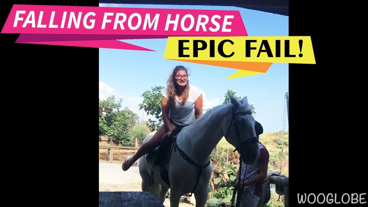 'Tell us you're riding a horse for the first time without telling us you're riding a horse for the first time'