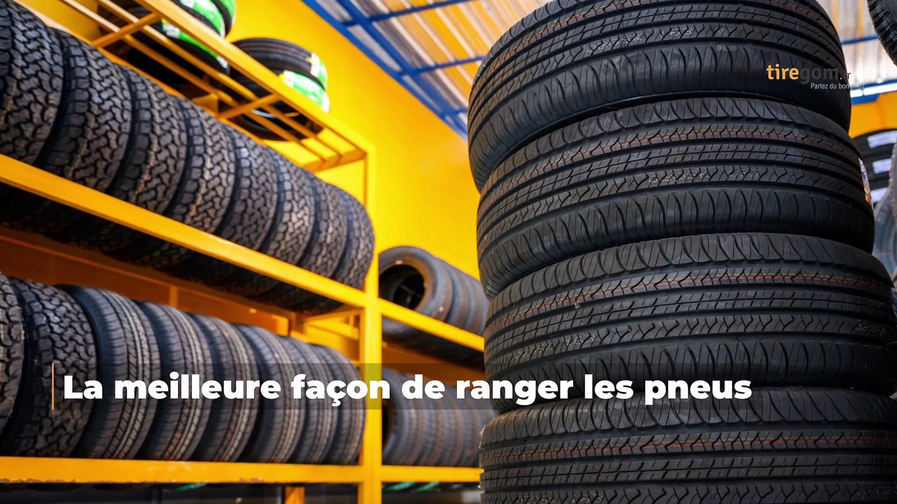 Pneus : comment les stocker ?