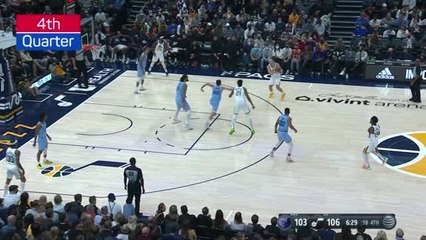 Jackson Jr comes up clutch as Grizzlies edge Jazz in thriller