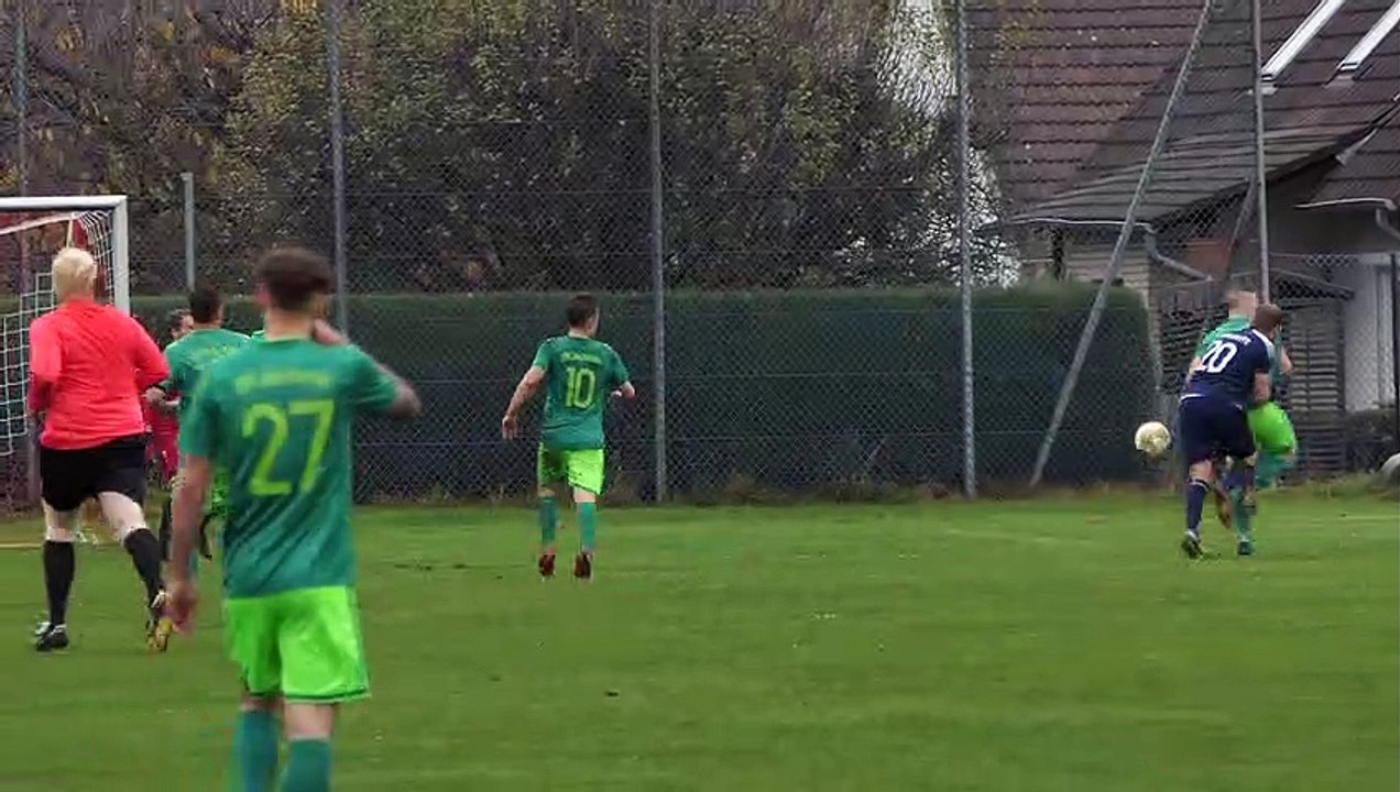 Das 2:3 für die SG Lenglern/Harste II durch Benedikt Hoppe gegen den TSV Jahn Hemeln