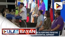 Pres. Duterte, nanindigan sa kanyang pahayag kaugnay sa isang presidential aspirant; Ilang presidential aspirant, boluntaryong sumailalim sa drug test