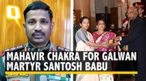Galwan Valley Clash Martyr Colonel Santosh Babu Accorded Mahavir Chakra Posthumously