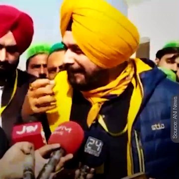 Navjot Singh Sidhu Reaches Kartarpur Corridor To Visit Gurdwara Darbar Sahib In Pakistan