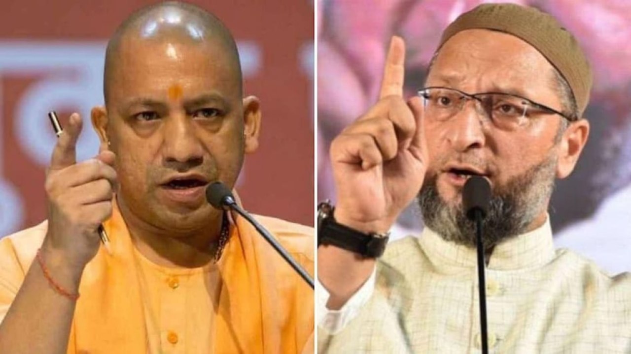 Yogi lashed out at Owaisi over 'Shaheen Bagh' statement