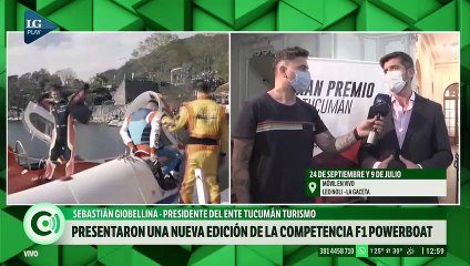 F1 Powerboat en Tucumán: el dique de El Cadillal será nuevamente sede de la competencia