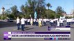 Más de 3.000 enfermeros marcharon a la plaza Independencia para rendir un homenaje a los compañeros fallecidos en pandemia