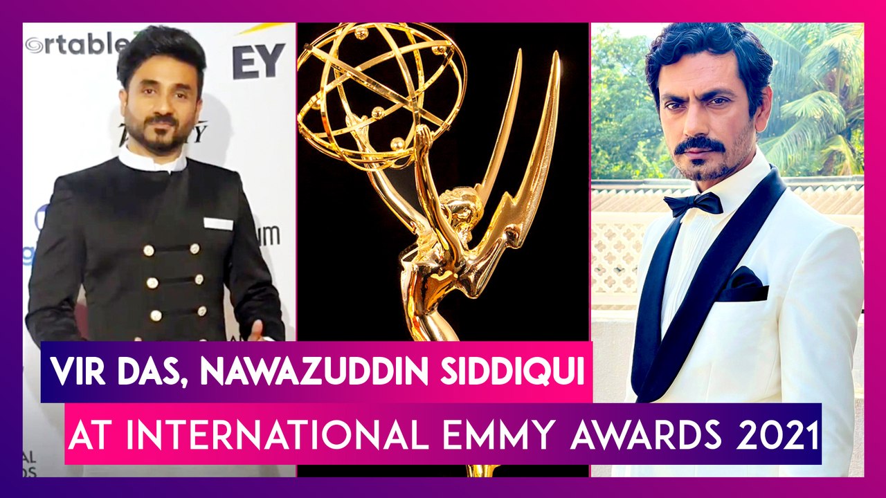 Vir Das, Nawazuddin Siddiqui At International Emmy Awards 2021