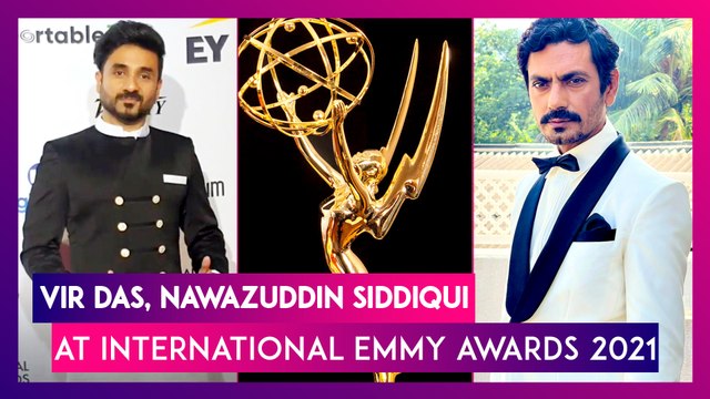 Vir Das, Nawazuddin Siddiqui At International Emmy Awards 2021