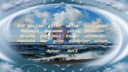 Kader Sözümsün** Seslendiren** Klip  Aynur** AVCI