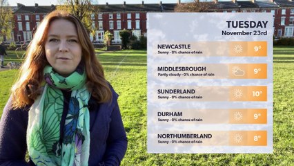 North East weather - a five-day forecast