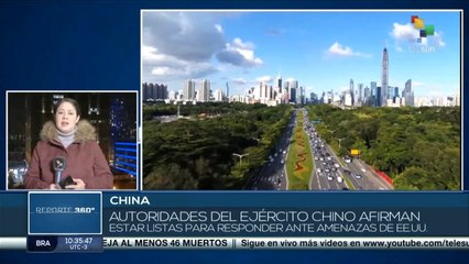 China acusa a EE.UU. de socavar la paz en el estrecho de Taiwán