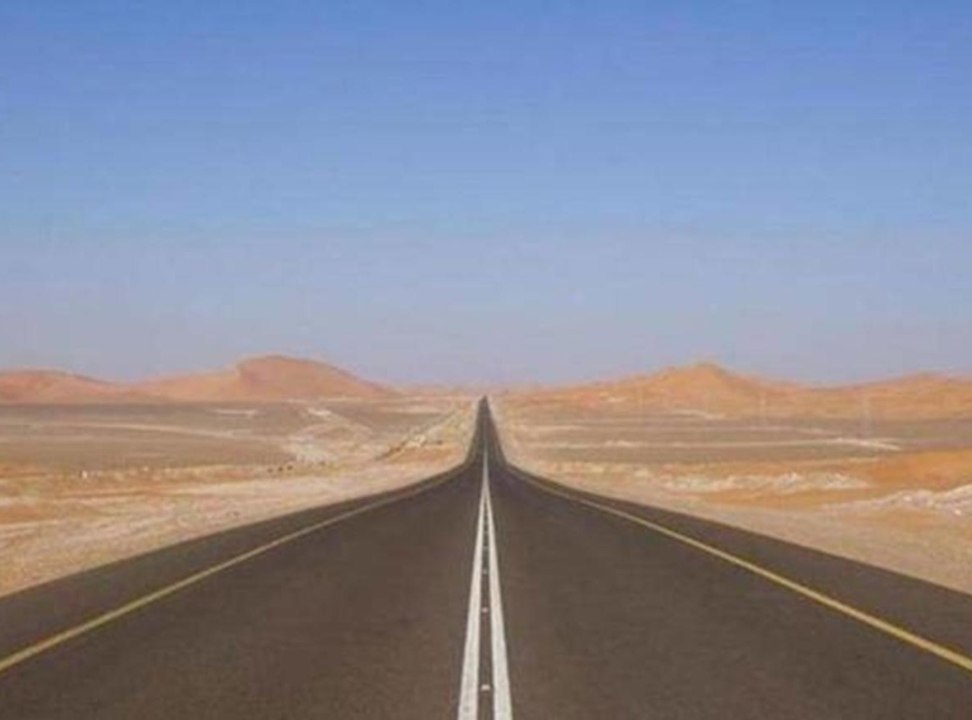 المملكة العربية السعودية تسجل رقماً قياسياً بأطول طريق في العالم