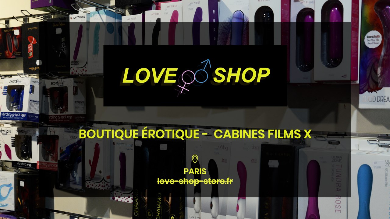 Love Shop 283, boutique érotique et cabines films x à Paris