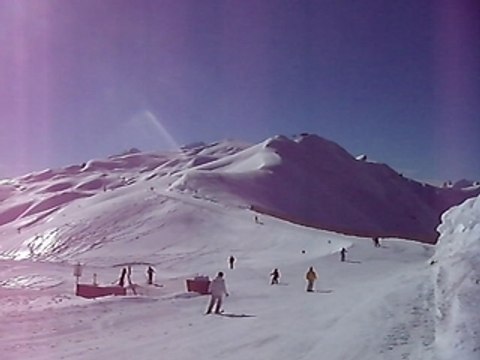 La Tête de Bellard ( La Toussuire) et les Aiguilles d'Arves