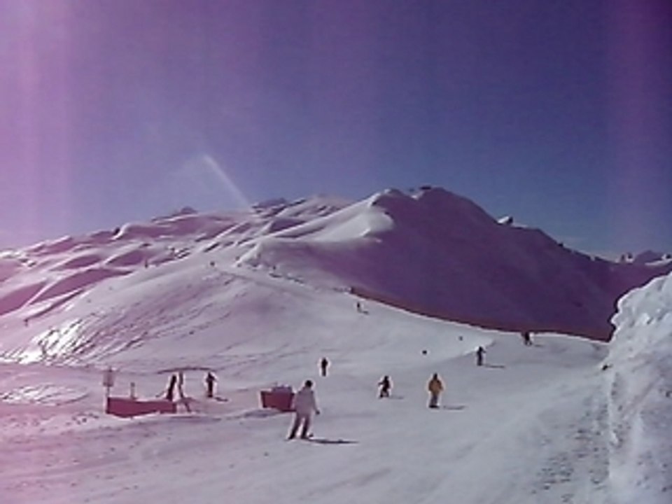 La Tête de Bellard ( La Toussuire) et les Aiguilles d'Arves