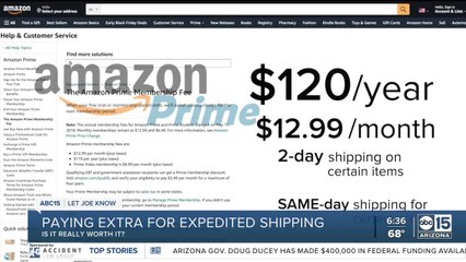 Paying extra for expedited shipping, but is it worth it?