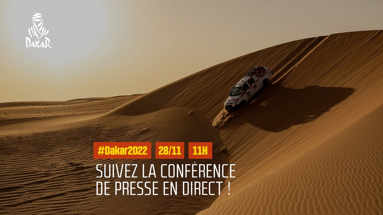 Suivez la conférence de presse du #Dakar2022 !
