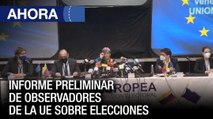 Informe preliminar UE sobre elecciones regionales en #Venezuela - #23Nov - Ahora