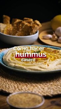 Como hacer hummus casero
