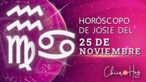 Horóscopo de hoy jueves 25 de noviembre de Josie Diez Canseco