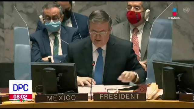 Marcelo Ebrard llama a reforzar el control de armas