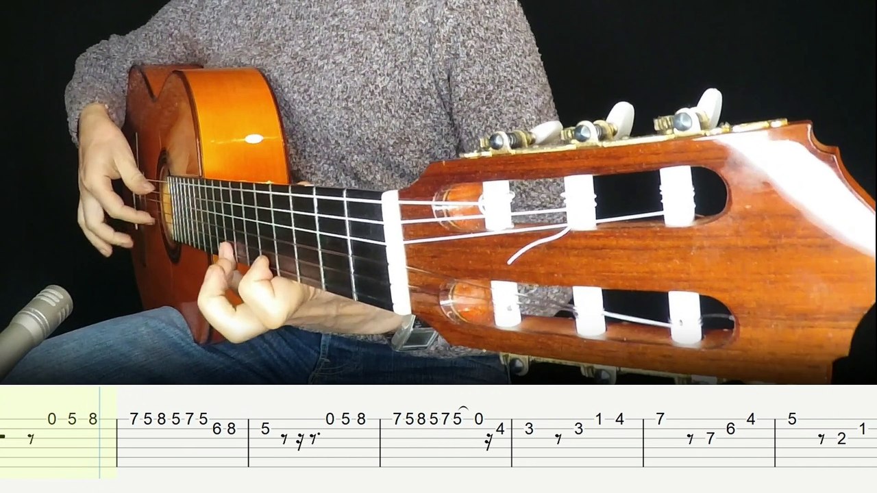 Tablature video guitare LE PARRAIN TUTORIEL GODFATHER