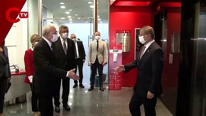 Kılıçdaroğlu ve Davutoğlu'ndan ortak basın açıklaması: Bahçeli'ye seçim çağrısı