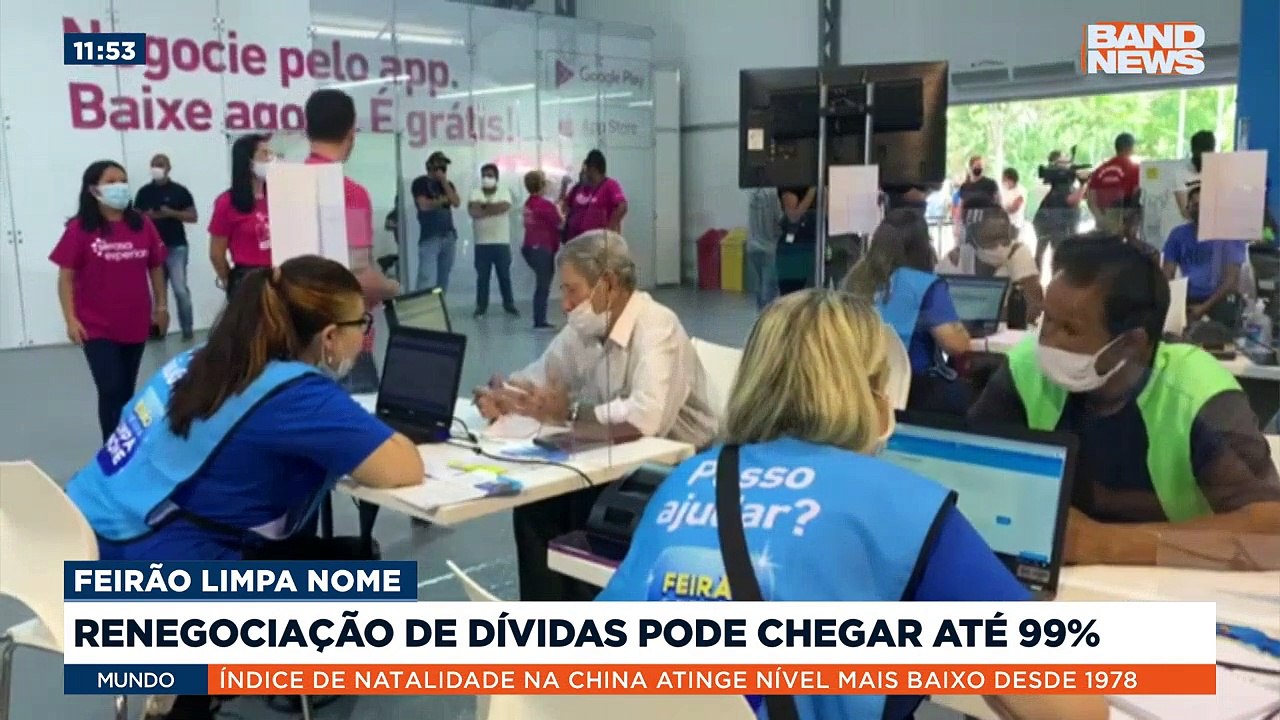A inadimplência atinge cerca de 25% das famílias brasileiras. Juliana Rosa conversa com Lucas Lopes, diretor da Serasa, sobre o "Feirão Limpa Nome".Saiba mais em youtube.com.br/bandjornalismo