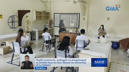 CHED, pinag-aaralan kung paano mapapabilis ang proseso para payagang mag-physical classes ang mga pamantasan | Saksi