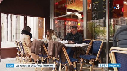 Lyon : les terrasses chauffées interdites par le maire
