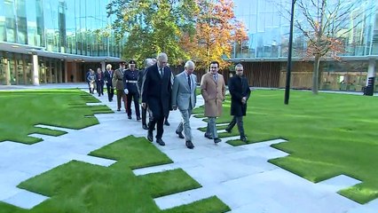 Prince Charles opens AstraZeneca research centre