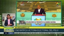 CNE  de Venezuela ratifica la victoria del PSUV en las elecciones