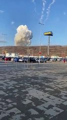 Explosão fábrica Sérvia