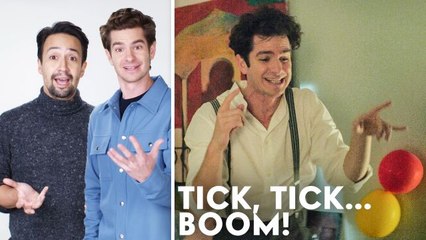 Andrew Garfield & Lin-Manuel Miranda Break Down 'tick, tick...Boom!'s' Party Scene