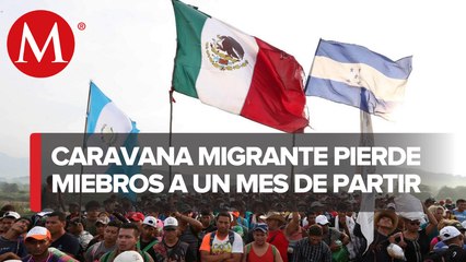 Primera caravana migrante cumple un mes en México