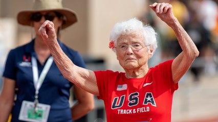 105-Year-Old Runner Sets 100-Meter-Dash World Record