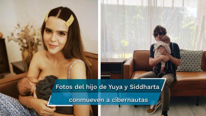 Siddhartha enternece a fans con foto cargando a su hijo Mar