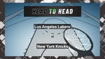 New York Knicks vs Los Angeles Lakers: Spread