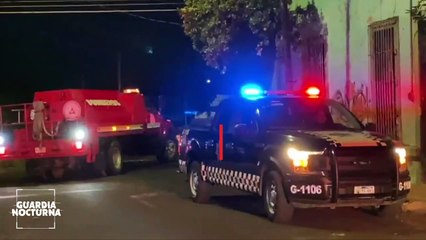 Un impresionante incendio dio lugar al interior de un hotel de la colonia La Perla en Guadalajara