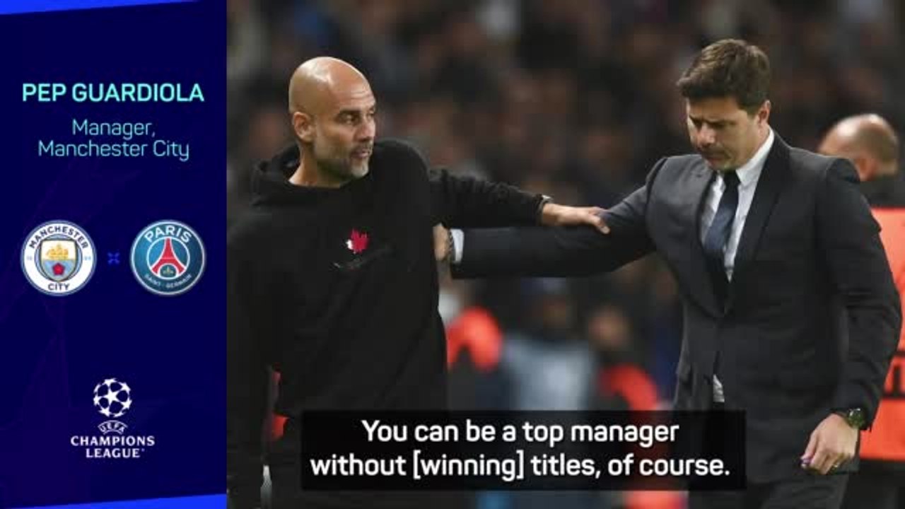 Pochettino an 'excellent coach' despite lack of titles - Guardiola