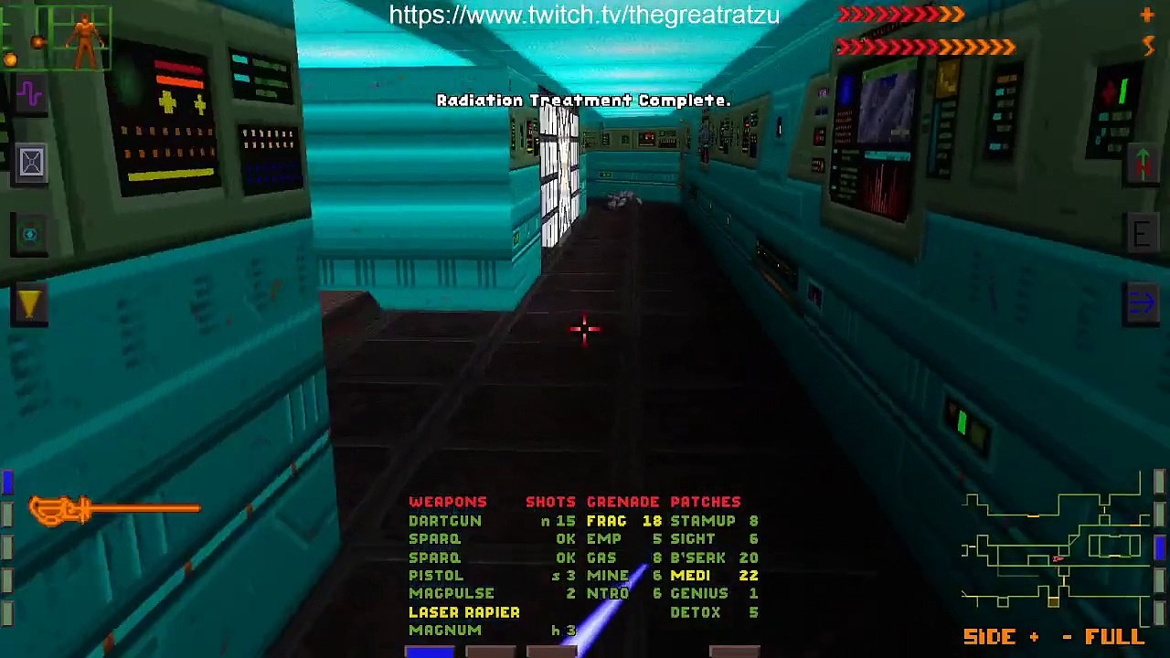 Chatzu Plays System Shock (1994) Episode 6 - Now I Have A Lightsaber Ho-Ho-Ho