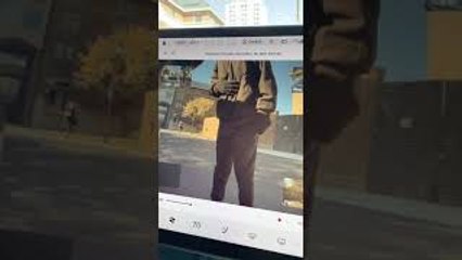 Person With Knife Approaches Car