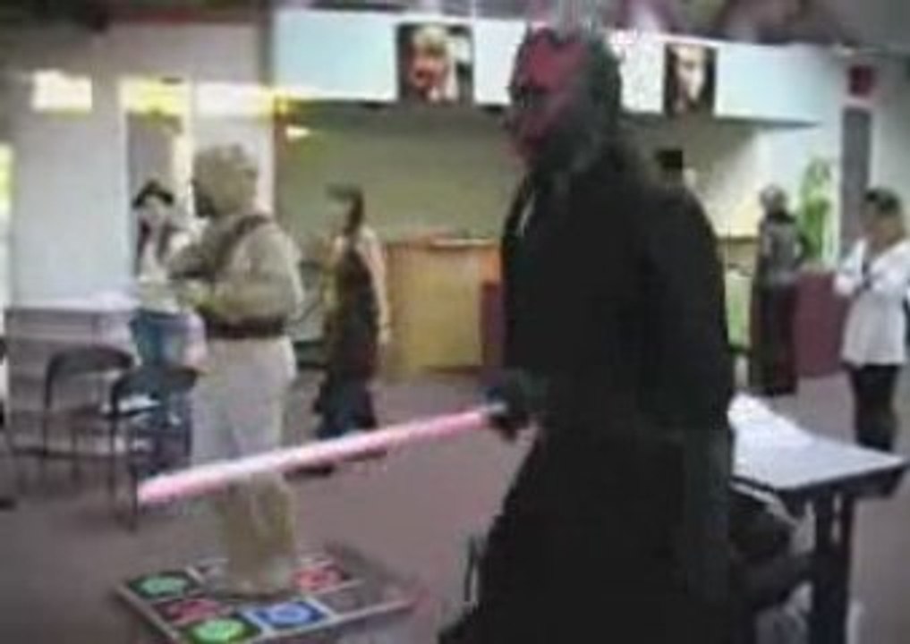 Ddr court galette 2008 tusken Vs Darth Maul