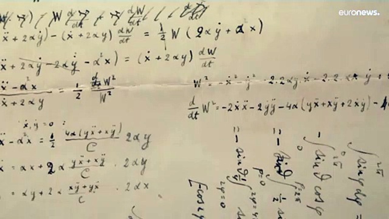 Versteigert: 11,6 Millionen Euro für Einsteins Aufzeichnungen zur Relativitätstheorie