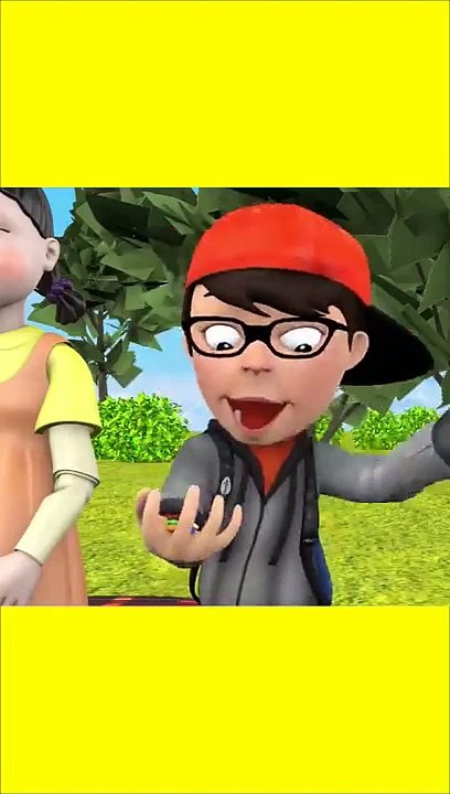 Squid Game RED  light GREEN  light _ Scary Teacher 3D Funny Game #shorts #24